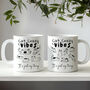 Personalised Black And White Cats Mug, thumbnail 4 of 4