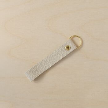 Personalised Leather Loop Keyring The Meadow Collection, 6 of 10