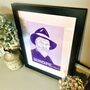 Pratchett Illustrated Portrait And Quote Print, thumbnail 3 of 8