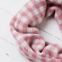 Gingham Knitted Snood/Cowl, thumbnail 11 of 11
