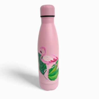 Flamingo Insulated Water Bottle, 2 of 4