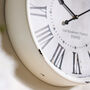 Pasteur Vintage Style Wall Clock, thumbnail 7 of 7