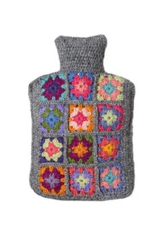 Woodstock Crochet Hot Water Bottle, 3 of 4
