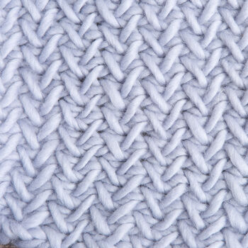 Weekender Blanket Knitting Kit, Chunky Merino Yarn, 3 of 11