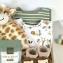 Giraffe Safari New Baby And New Parents Gift Set, thumbnail 3 of 7