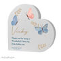 Personalised Butterfly Heart Ornament, thumbnail 4 of 5