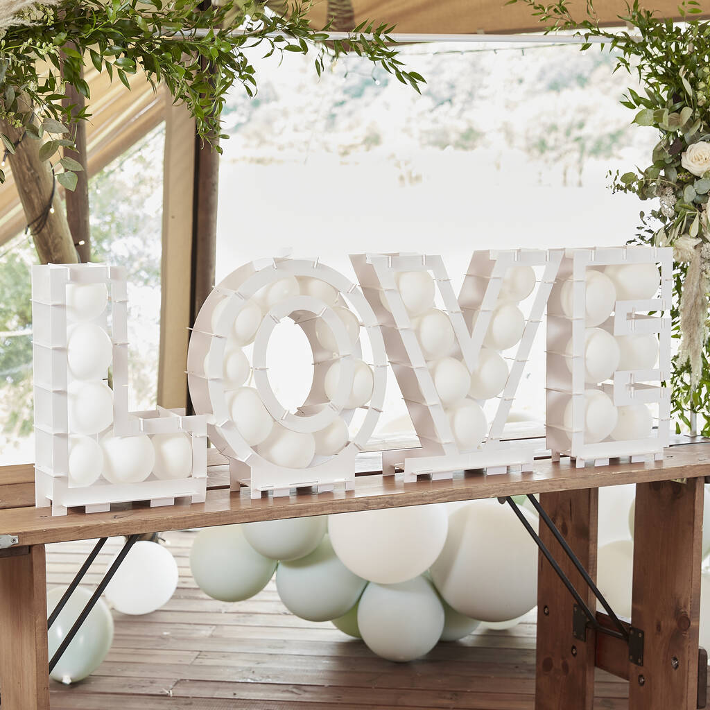 Love Balloon Mosaic Stand, 1 of 3