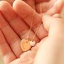 Personalised Tiny Enamel Heart Necklace, thumbnail 4 of 11