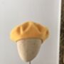 Yellow Beret With Optional Veil And Accessories, thumbnail 9 of 12
