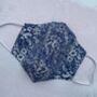 Floral Face Mask With Hepa Filter And Pouch, thumbnail 5 of 6