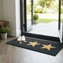 Extra Long Doormat With Three Stars, thumbnail 1 of 4