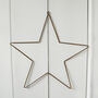 Bronze Star Hanging Decoration, thumbnail 2 of 2