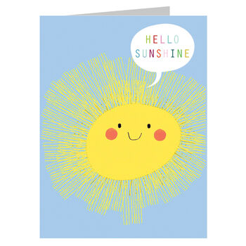 Mini Sunshine Greetings Card, 2 of 5