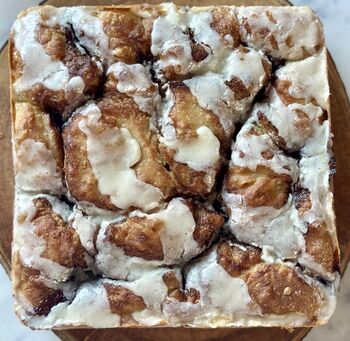 Cinnamon Roll Plant Based Focaccia, 2 of 3