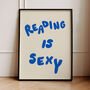 Reading Is Sexy Art Print, thumbnail 5 of 6