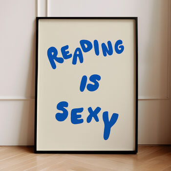 Reading Is Sexy Art Print, 5 of 6
