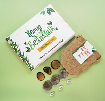 Personalised Beanstalk Story Magic Bean Grow Kit, 7 of 8