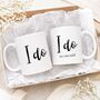 I Do Couples Wedding Mug Set, thumbnail 3 of 6