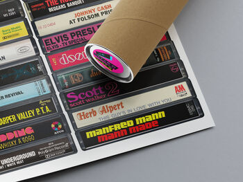 58th Birthday Print Music From The Year You Were Born, 7 of 8