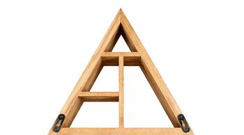 Handmade Wooden Pyramid Drawer Shelf, 3 of 3