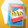 Brilliant Dad Father's Day Card, thumbnail 3 of 4