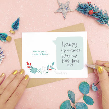 Make Your Own Christmas Scratch Card, 4 of 11