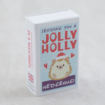 Sending You A Jolly Holly Hedgehug In A Matchbox, 6 of 7