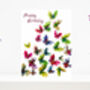 Multicoloured Flower And Butterfly Mum Birthday Card, thumbnail 8 of 9