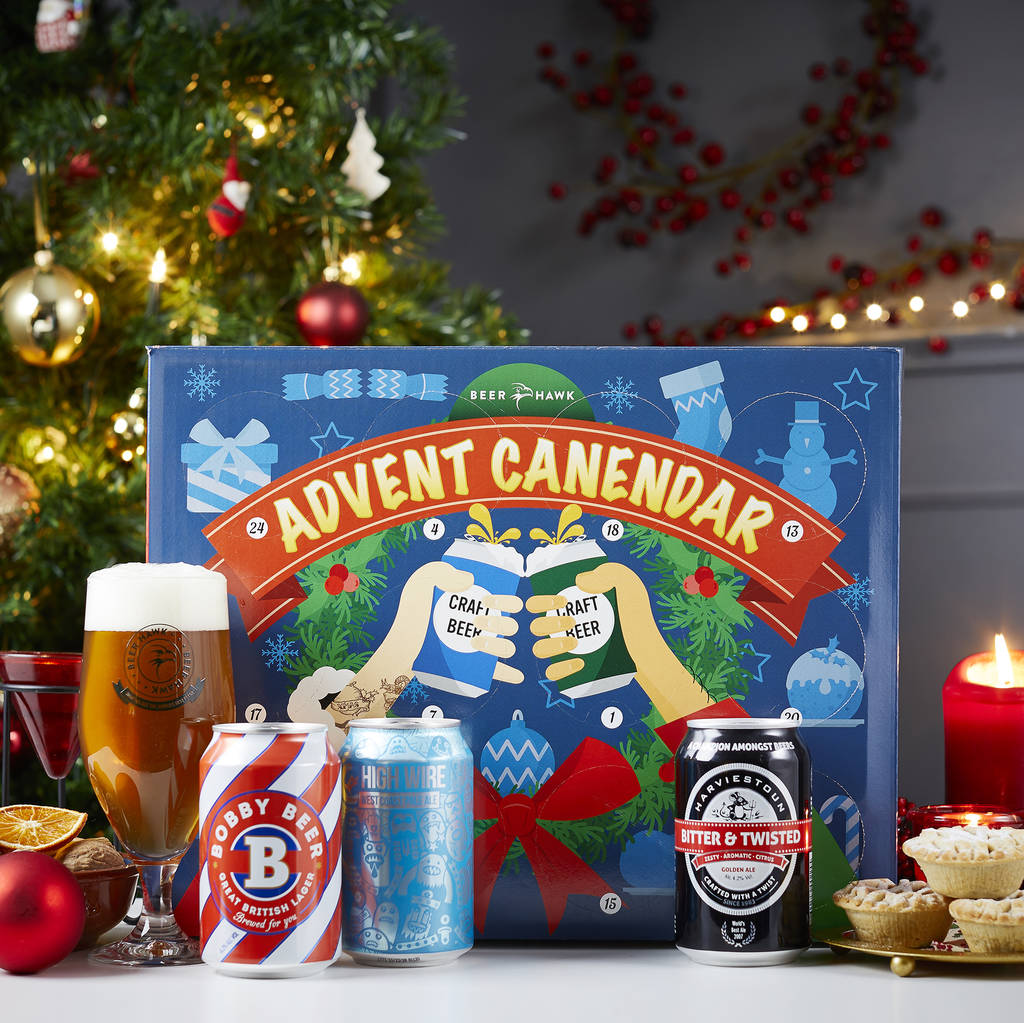 craft beer advent calendar 2018 by beer hawk notonthehighstreet com