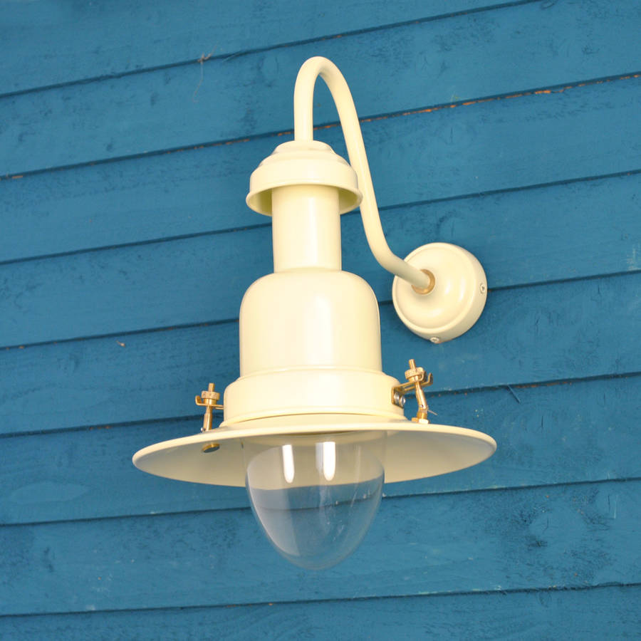 fishing light wall lamp in cream by garden selections notonthehighstreet.com