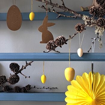 Wooden Easter Egg Decorations, 7 of 7