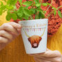 Personalised Highland Cow Plant Pot Gift, thumbnail 1 of 3