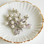 Vintage Style Bouquet Brooch, thumbnail 6 of 6