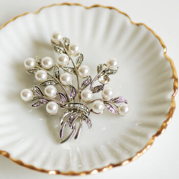 Vintage Style Bouquet Brooch, 6 of 6