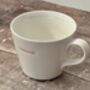 White 'Superstar' Mug, thumbnail 2 of 3