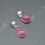 Ruby Sterling Silver Pendant: July Birthstone, thumbnail 1 of 6