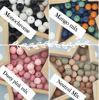 Personalised Colour Mix Teether, 6 of 12