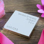 Personalised Silver Compact Mirror For Weddings, thumbnail 10 of 12