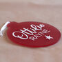 Personalised Frosted Christmas Tree Bauble, thumbnail 4 of 4
