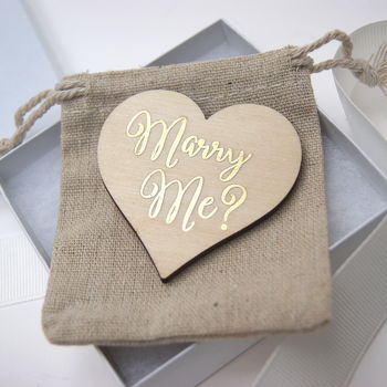 Will You Marry Me Personalised Proposal Keepsake Gift, 9 of 11
