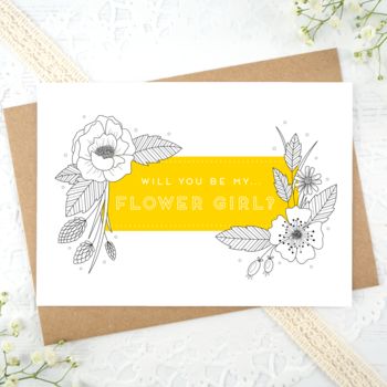 Flower Girl Card, 4 of 9