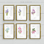 Wildflower Table Plan Cards, thumbnail 1 of 9