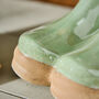 Personalised Large Green Garden Welly Boots Planter, thumbnail 4 of 7