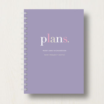 Personalised Home Or Work Planner Or Journal, 7 of 10
