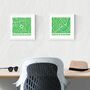Personalised Cricket Ground Map, thumbnail 8 of 8