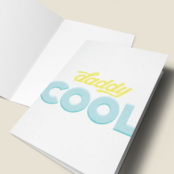 'Daddy Cool' Fathers Day Card, 4 of 4