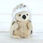 Mini Hedgehog Soft Toy With Personalised Heart, Boxed, thumbnail 1 of 3