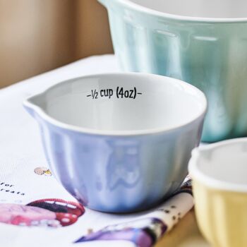 Retro Style Pastel Stacking Measuring Cups, 4 of 7