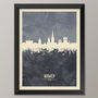 Norwich Skyline Print And Box Canvas, thumbnail 1 of 6