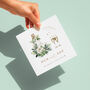 Personalised Gold 50th Wedding Anniversary Card, thumbnail 4 of 7